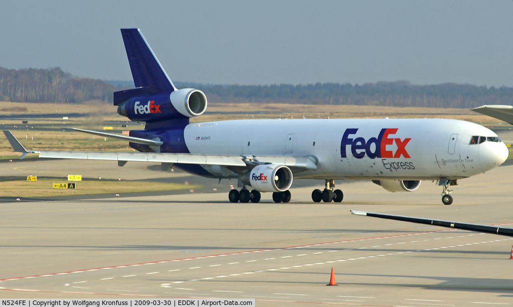 N524FE, 1993 McDonnell Douglas MD-11F C/N 48480, nice MD-11 Freighter