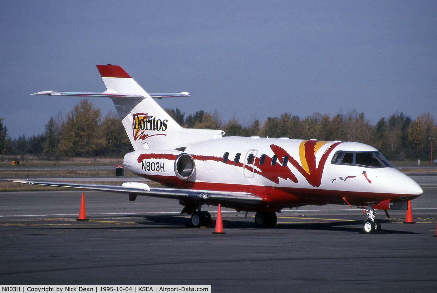 N803H, 1994 British Aerospace BAe.125-700A C/N 258273, KSEA