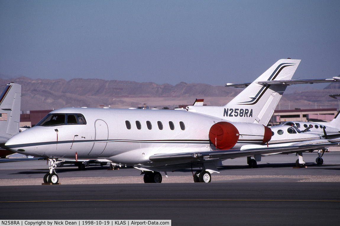 N258RA, 1994 British Aerospace BAe.125-700A C/N 258273, KLAS