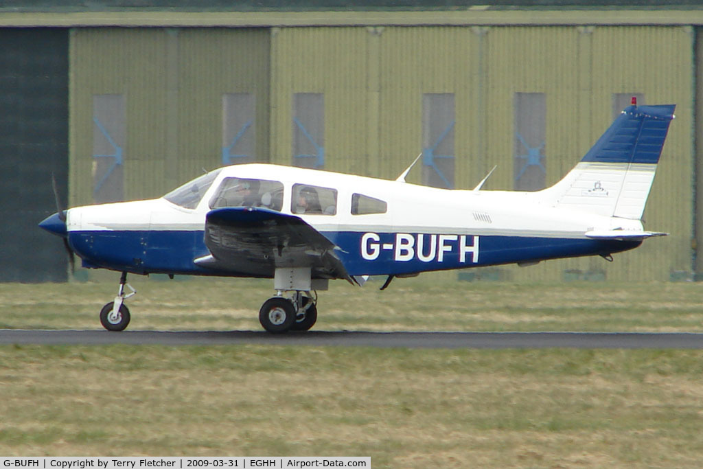 G-BUFH, 1984 Piper PA-28-161 Warrior II C/N 28-8416076, Piper PA-28-161 at Bournemouth