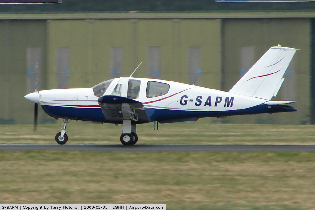 G-SAPM, 1990 Socata TB-20 Trinidad C/N 1009, TB20 at Bournemouth