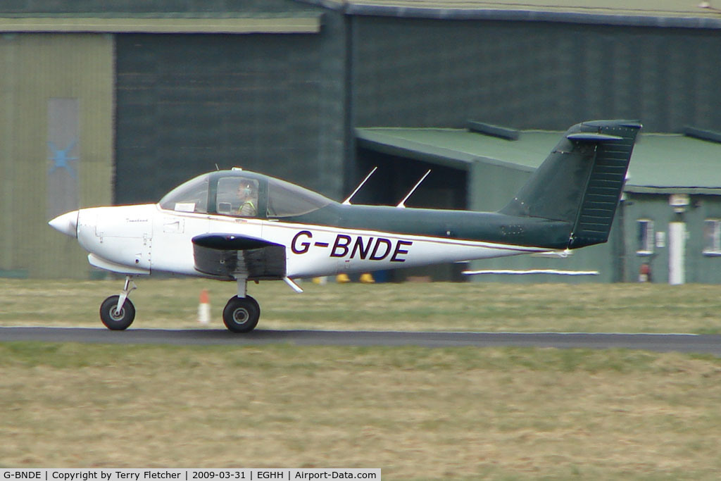 G-BNDE, 1979 Piper PA-38-112 Tomahawk Tomahawk C/N 38-79A0363, Piper Tomahawk at Bournemouth