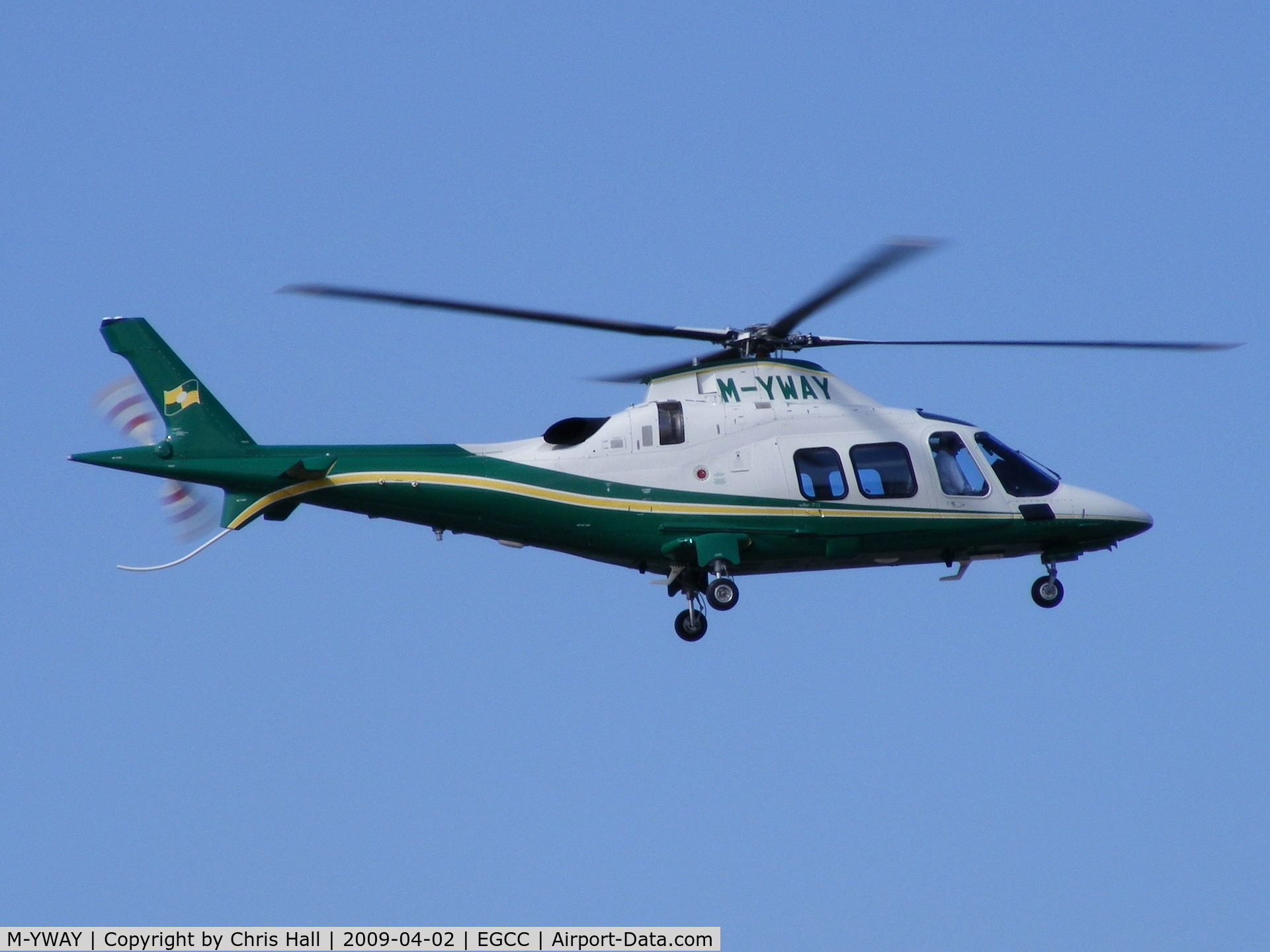 M-YWAY, Agusta A-109S Grand C/N 22098, Agusta A109F Trustair Ltd