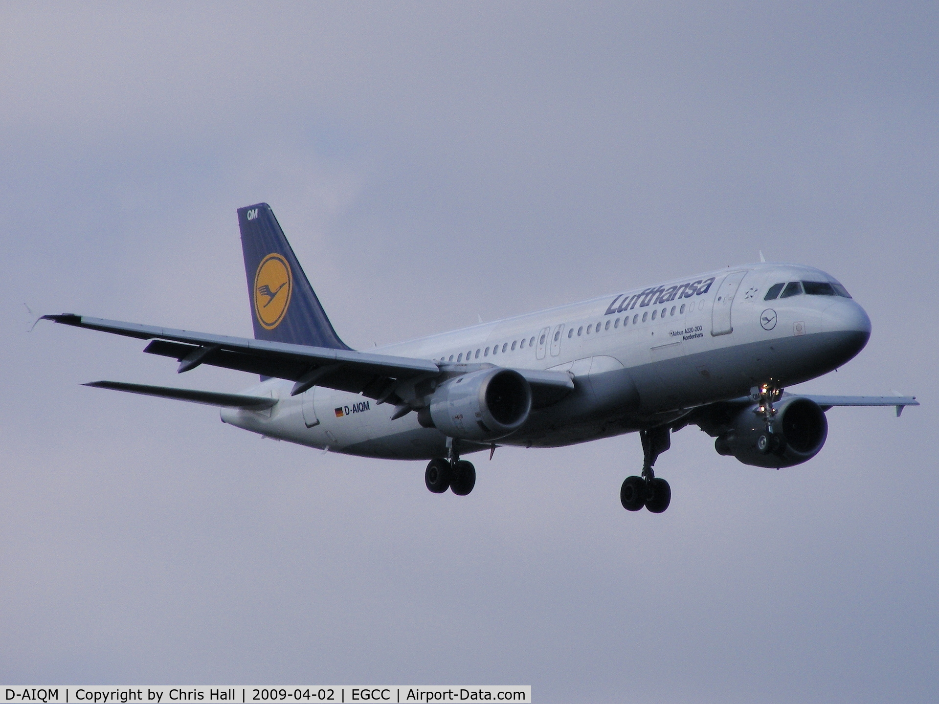 D-AIQM, 1991 Airbus A320-211 C/N 0268, Lufthansa