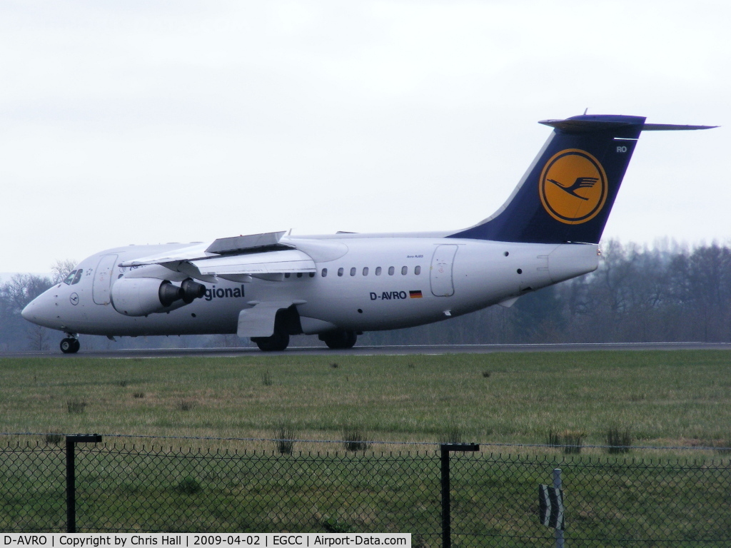 D-AVRO, 1994 British Aerospace Avro 146-RJ85 C/N E.2246, Lufthansa