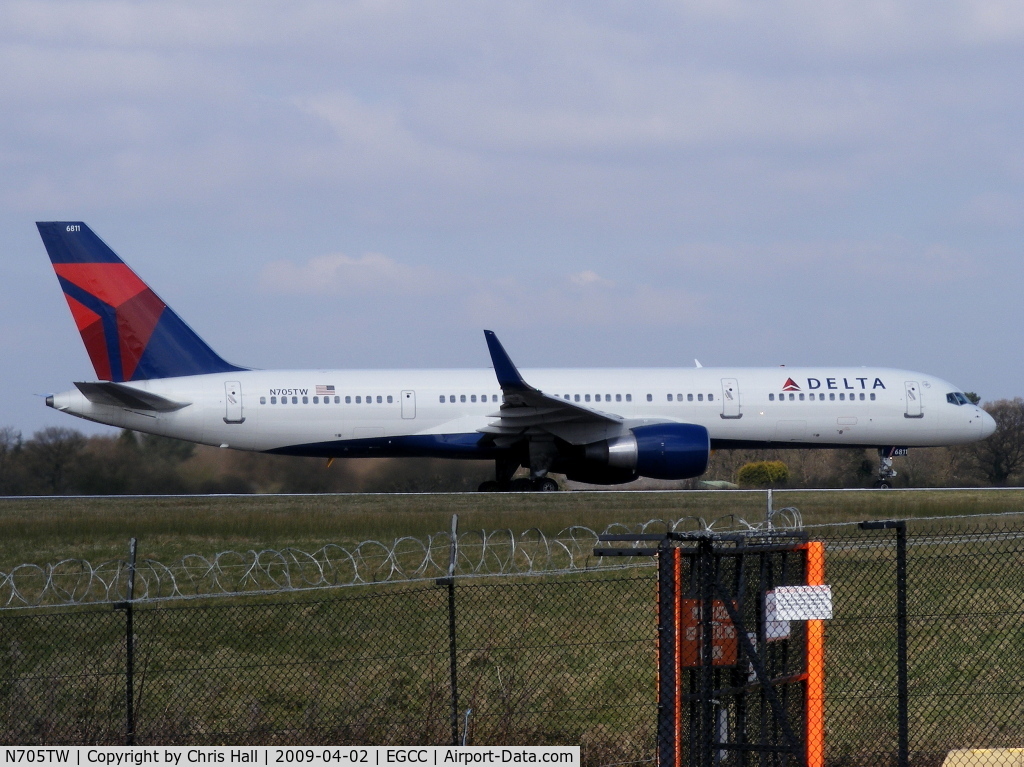 N705TW, 1997 Boeing 757-231ER C/N 28479, Delta