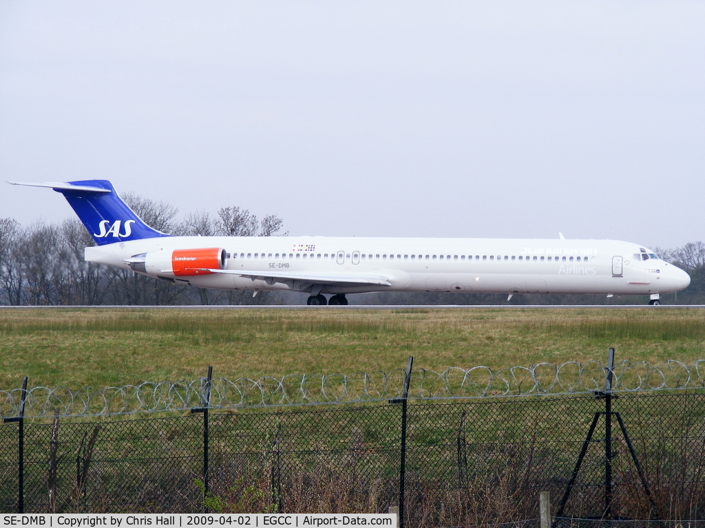 SE-DMB, 1991 McDonnell Douglas MD-81 (DC-9-81) C/N 53314, Scandinavian