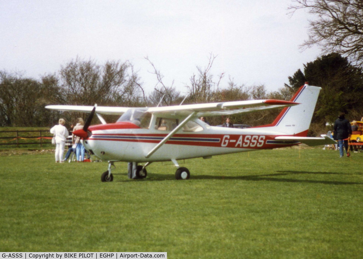 G-ASSS, 1964 Cessna 172E C/N 172-51467, PARKED AT THE WESTERN END OF THE AIRFIELD