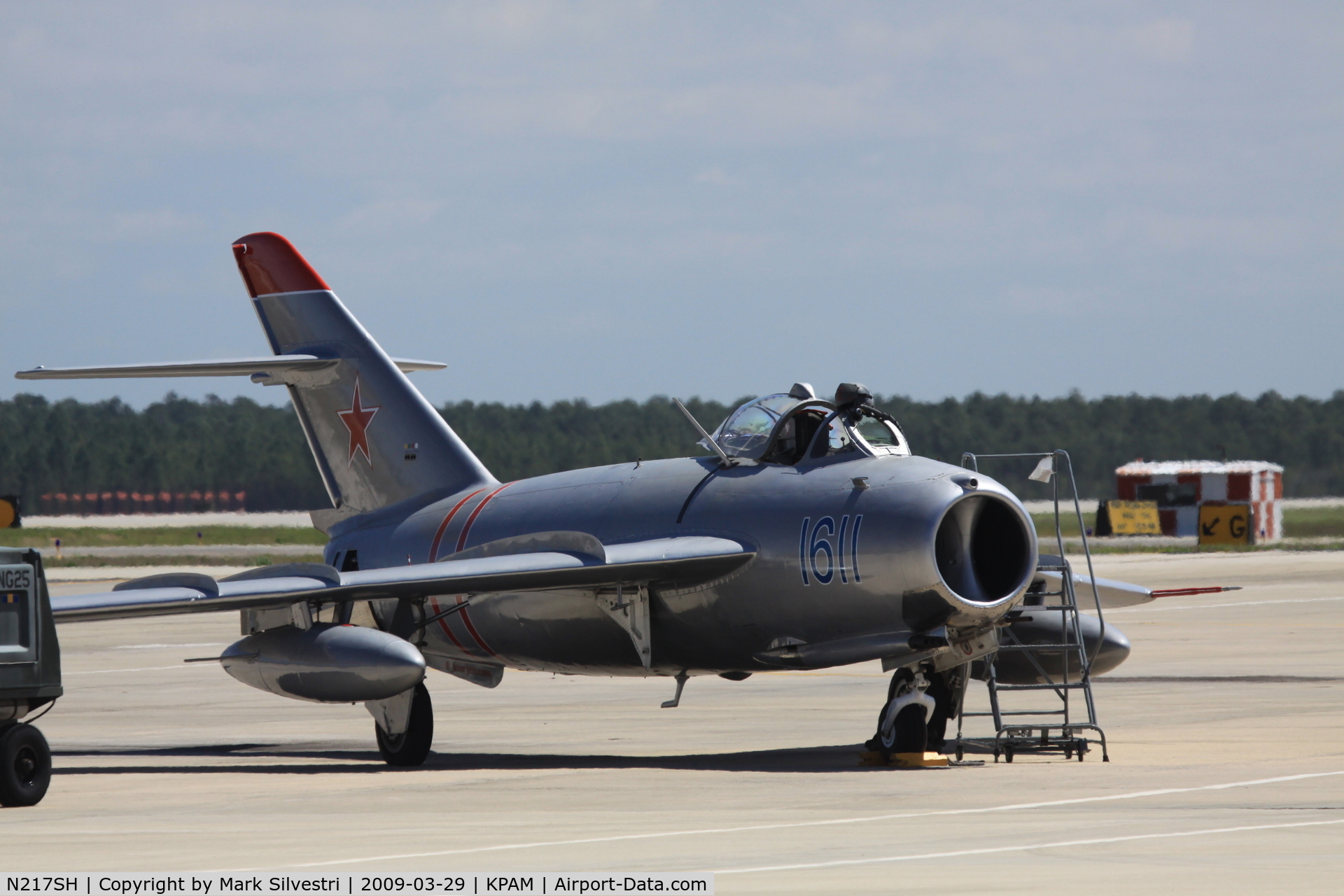 N217SH, 1959 PZL-Mielec Lim-5 (MiG-17F) C/N 1C1611, 2009 Tyndall AFB Airshow