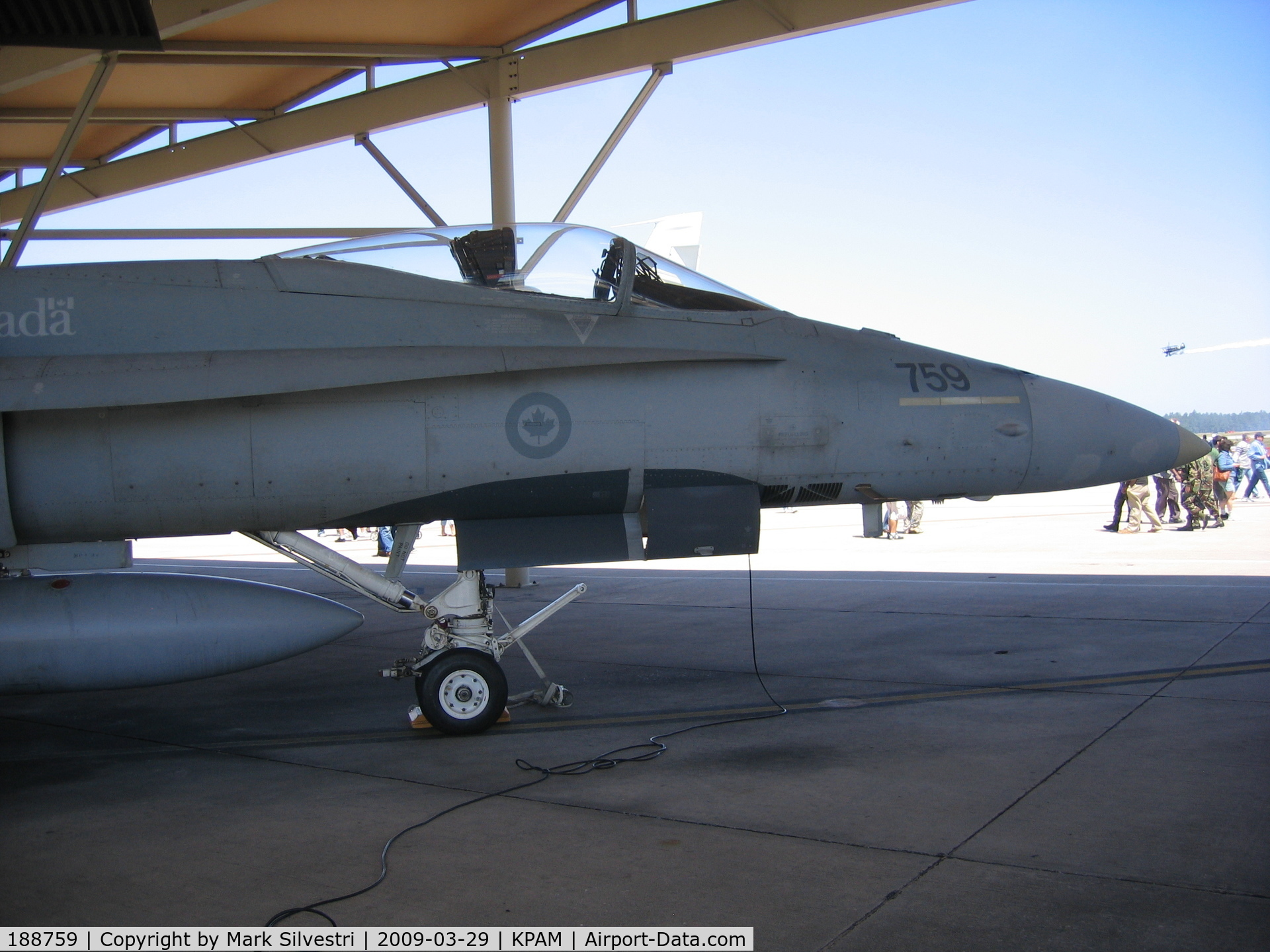 188759, McDonnell Douglas CF-188A Hornet C/N 405/A337, 2009 Tyndall AFB Airshow