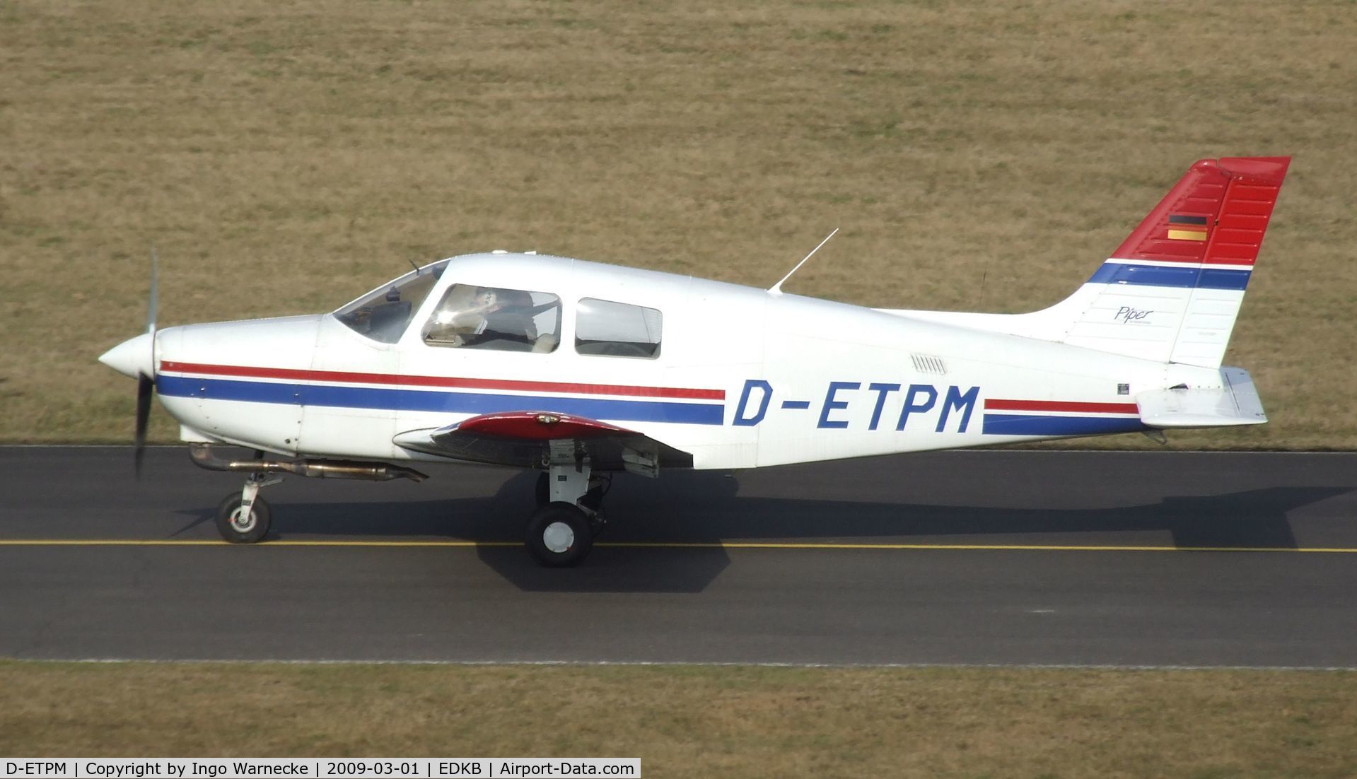 D-ETPM, 1994 Piper PA-28-161 Cadet C/N 2841363, Piper PA-28-161 at Bonn-Hangelar airfield