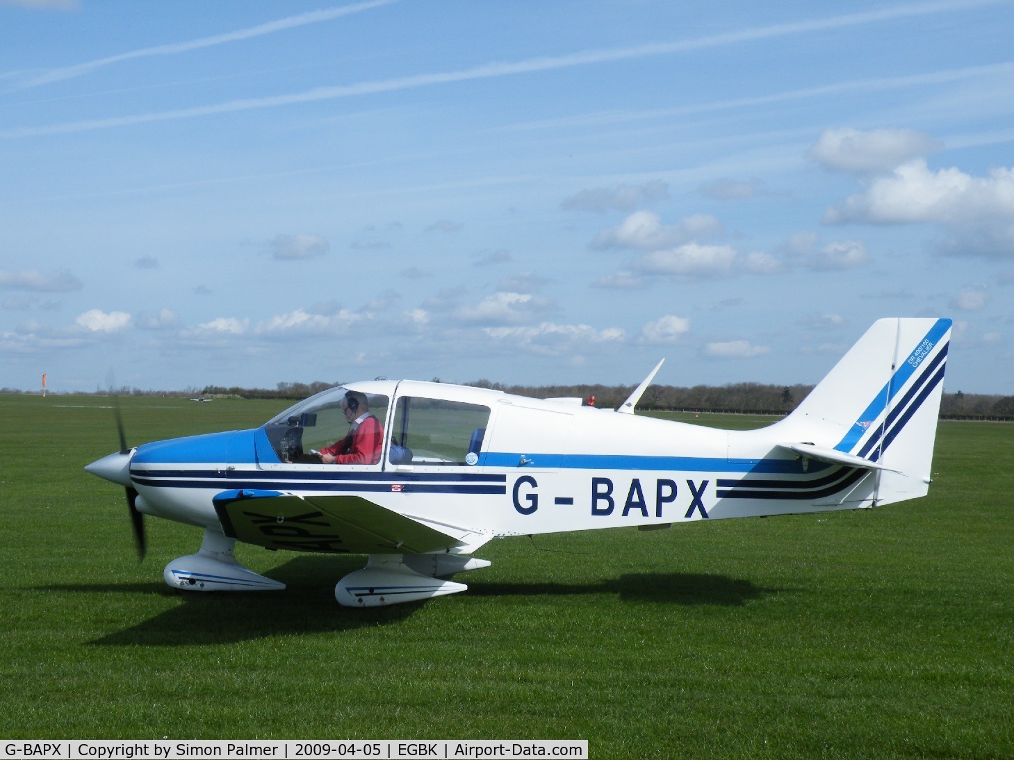 G-BAPX, 1972 Robin DR-400-160 Chevalier C/N 789, Robin Chevalier at Sywell