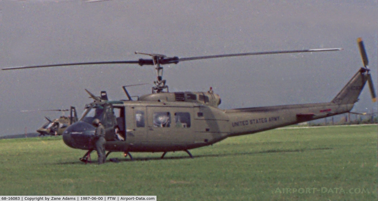 68-16083, 1966 Bell UH-1D Iroquois C/N 10742, U.S Army UH-1 at Meacham Field