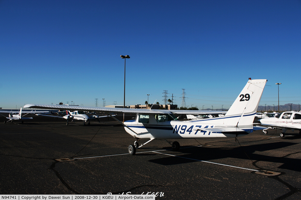 N94741, 1983 Cessna 152 C/N 15285778, C152