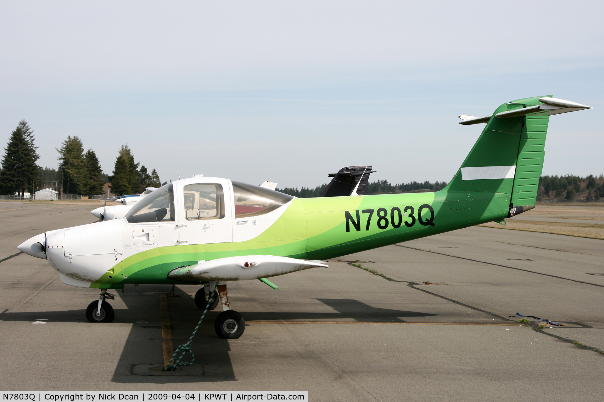 N7803Q, Piper PA-38-112 Tomahawk C/N 38-79A1141, KPWT