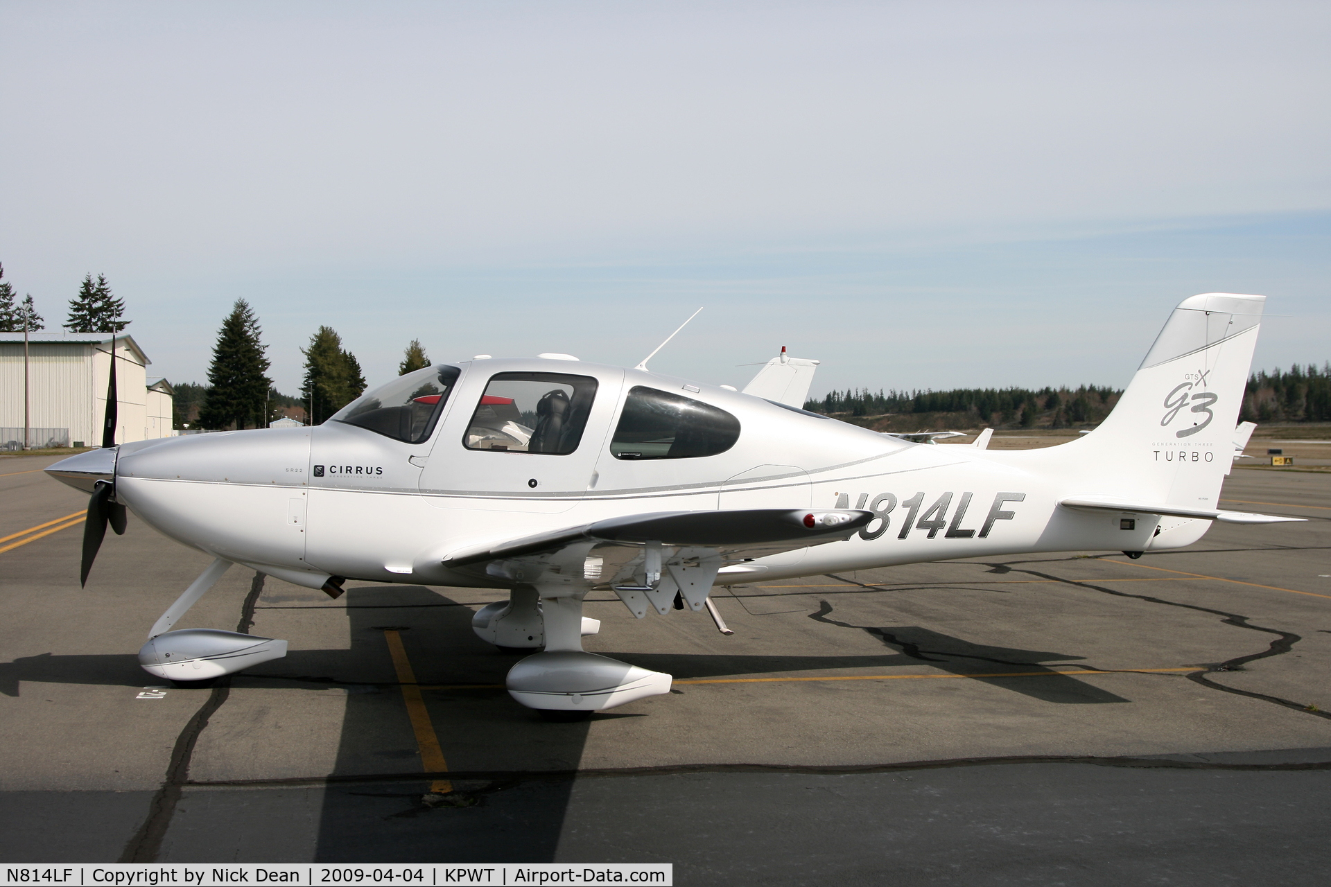 N814LF, 2008 Cirrus SR22 C/N 3159, KPWT