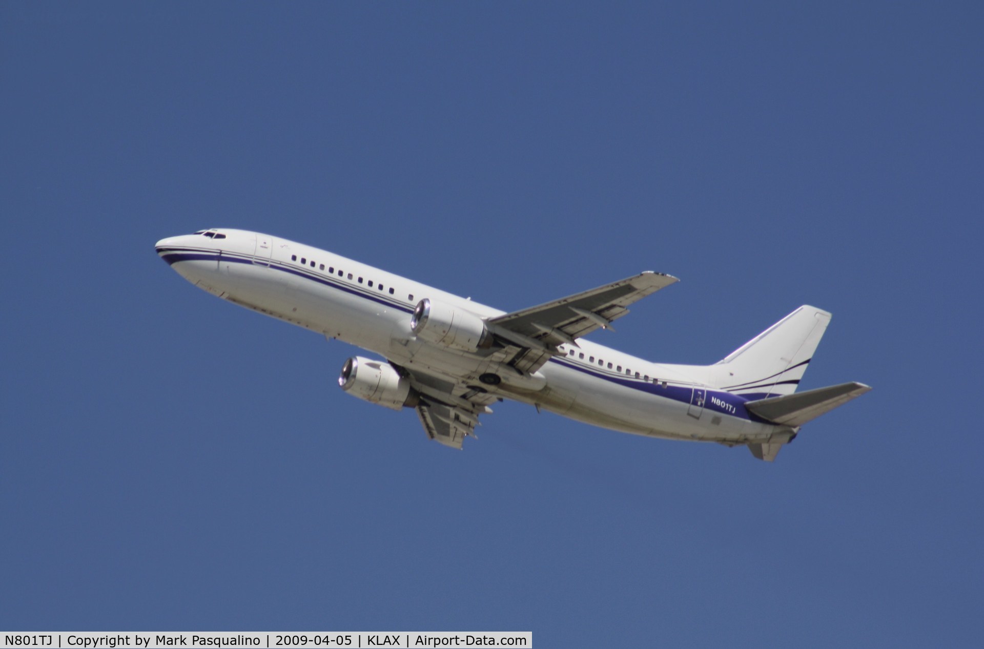 N801TJ, 1990 Boeing 737-4B7 C/N 24892, Boeing 737-400