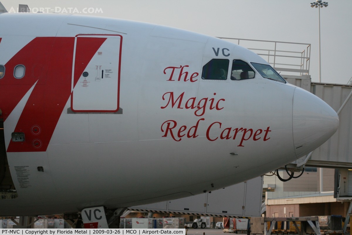 PT-MVC, 1998 Airbus A330-223 C/N 247, TAM Magic Red Carpet A330-200