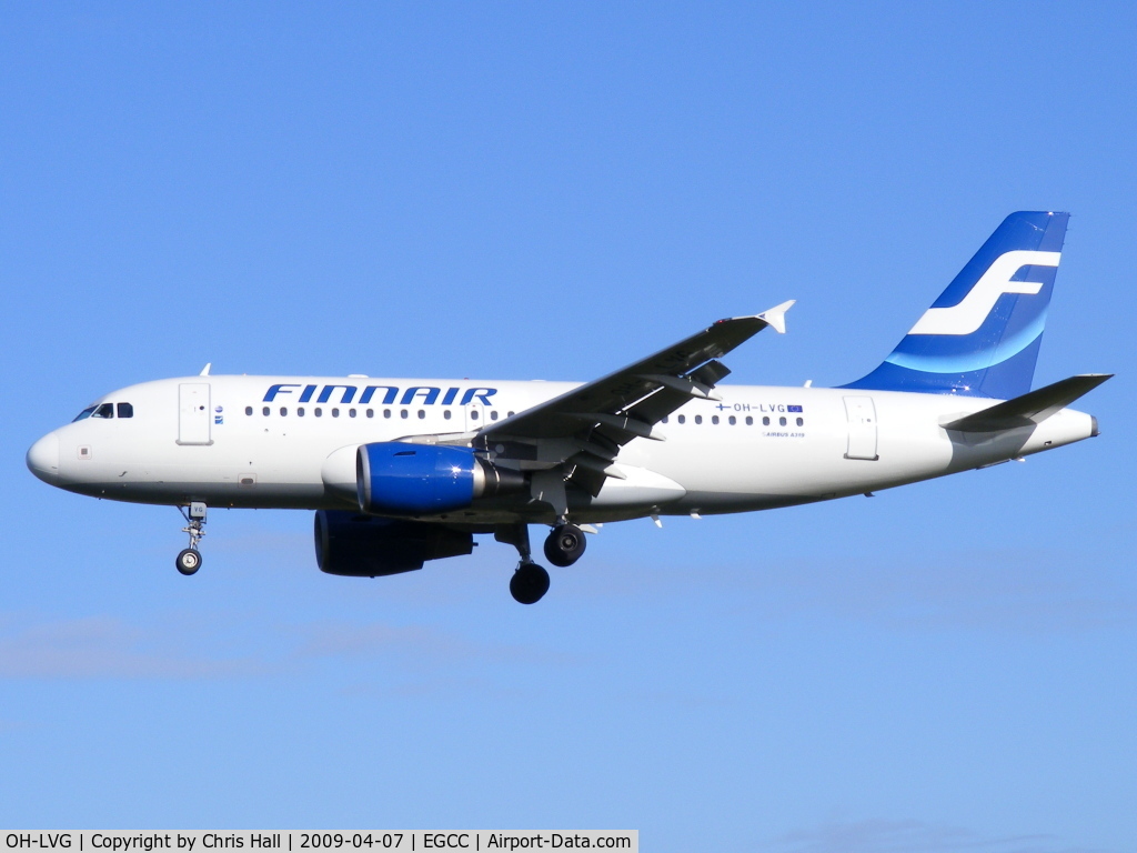 OH-LVG, 2003 Airbus A319-112 C/N 1916, Finnair