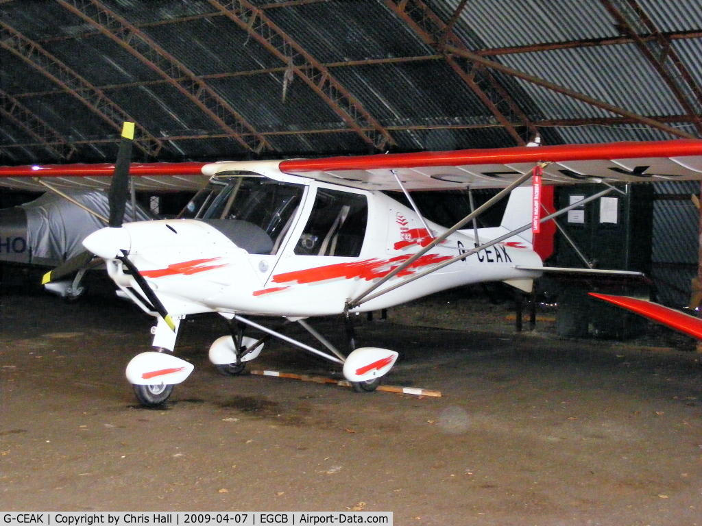 G-CEAK, 2006 Comco Ikarus C42 FB80 C/N 0606-6826, BARTON HERITAGE FLYING GROUP