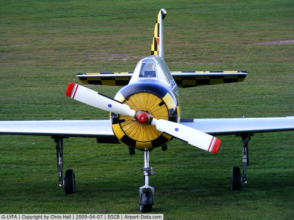 G-LYFA, 1982 Yakovlev Yak-52 C/N 822608, Previous ID: LY-AFA