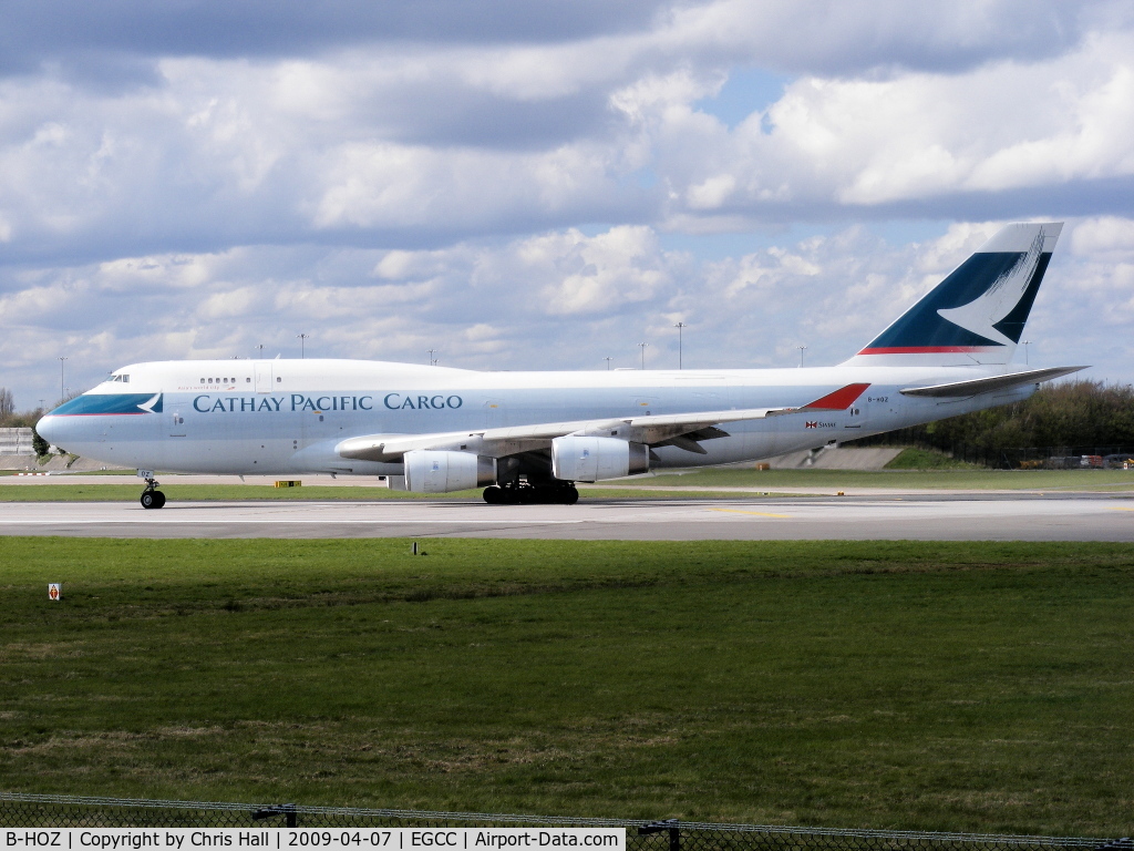 B-HOZ, 1992 Boeing 747-467/BCF C/N 25871, Cathay Pacific Cargo