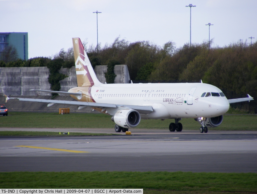 TS-IND, 1992 Airbus A320-212 C/N 348, Libyan Airlines
