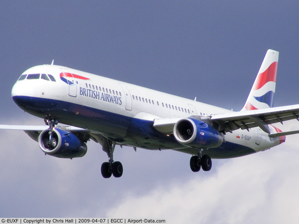 G-EUXF, 2004 Airbus A321-231 C/N 2324, British Airways