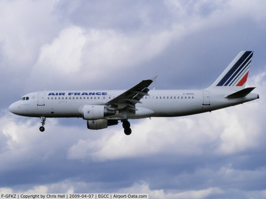 F-GFKZ, 1991 Airbus A320-211 C/N 0286, Air France