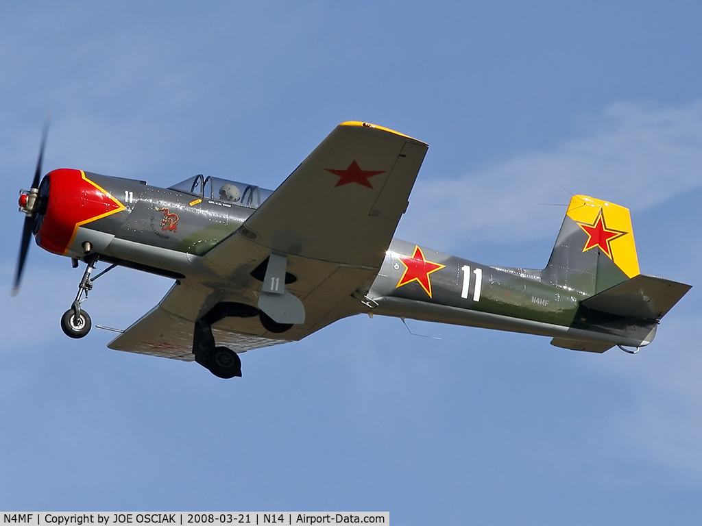 N4MF, Nanchang CJ-6 C/N 2951203, Leaving the Flying W