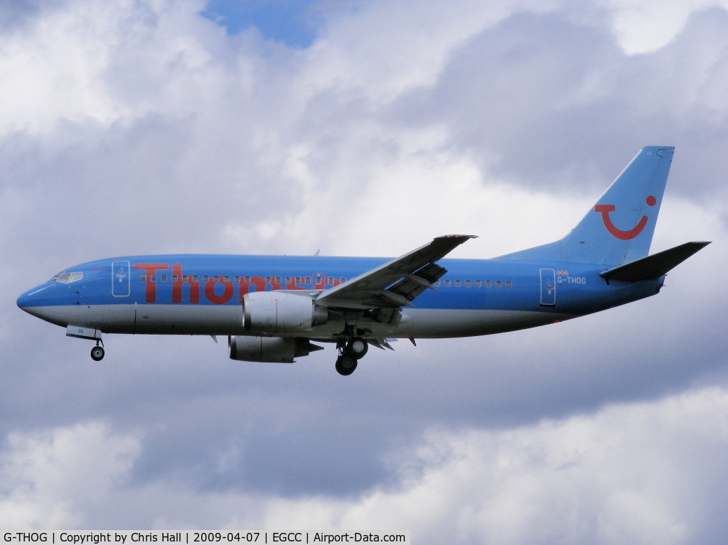 G-THOG, 1997 Boeing 737-31S C/N 29057, Thomson