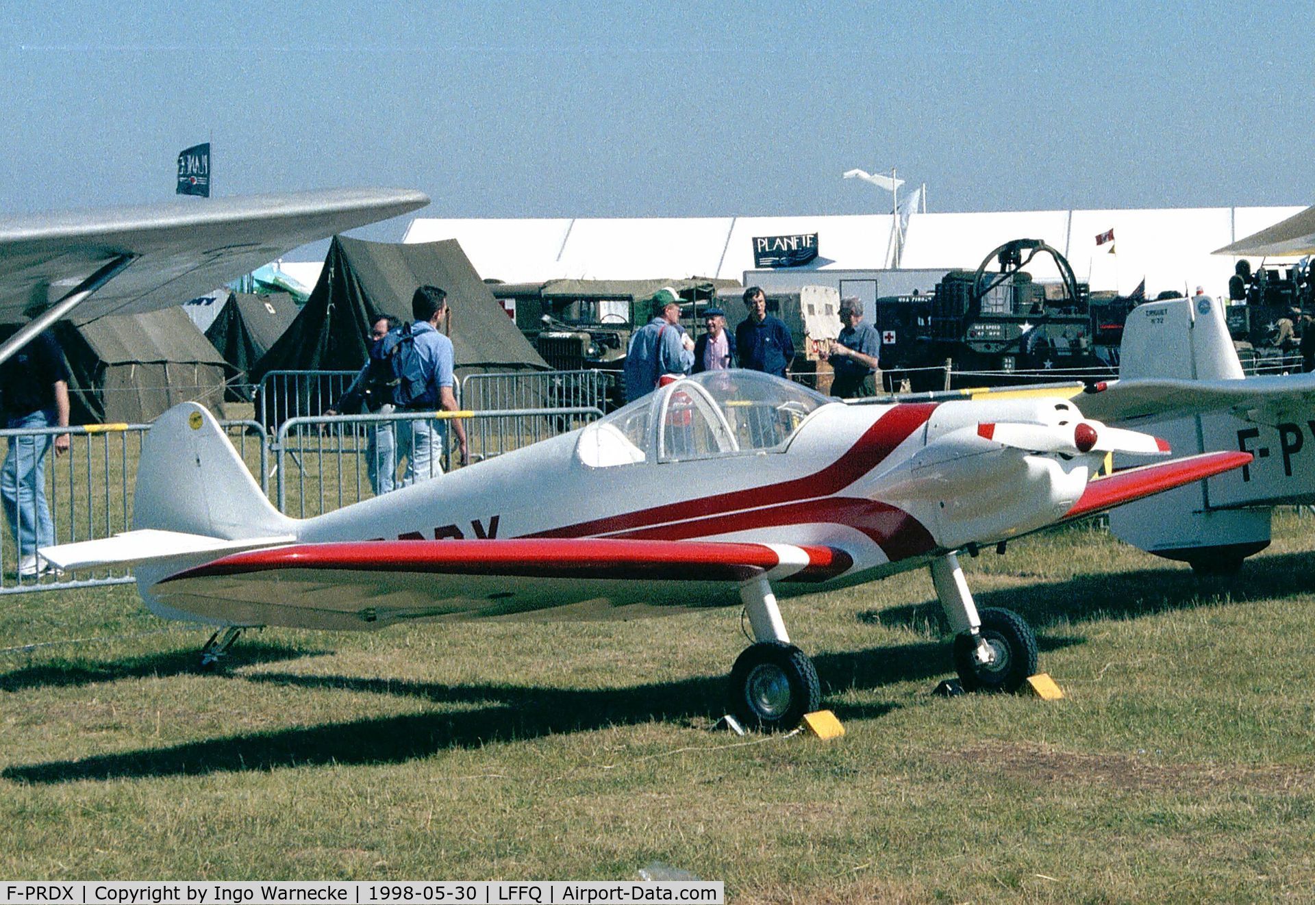 F-PRDX, Nicollier HN-434 Super Menestrel C/N 29, Nicollier HN.434 at the Meeting Aerien 1998 at La-Ferte-Alais, Cerny