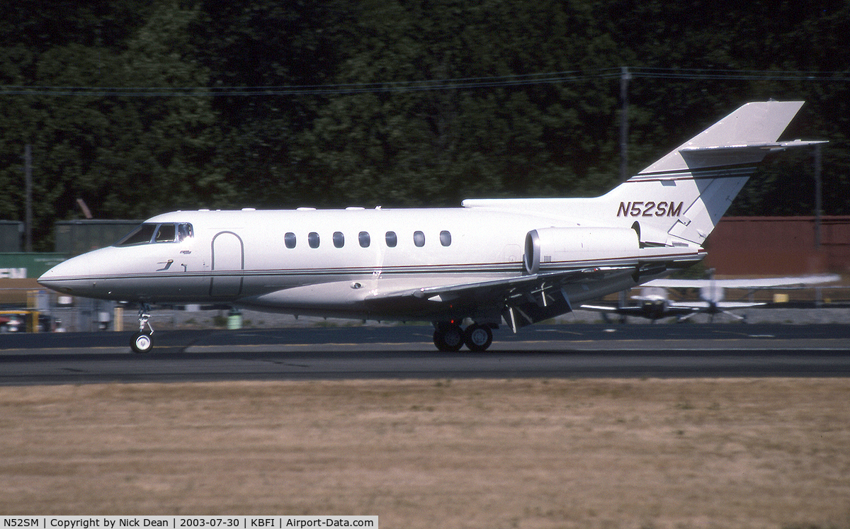 N52SM, 1992 British Aerospace BAe.125-1000A C/N 259010/NA1009, KBFI