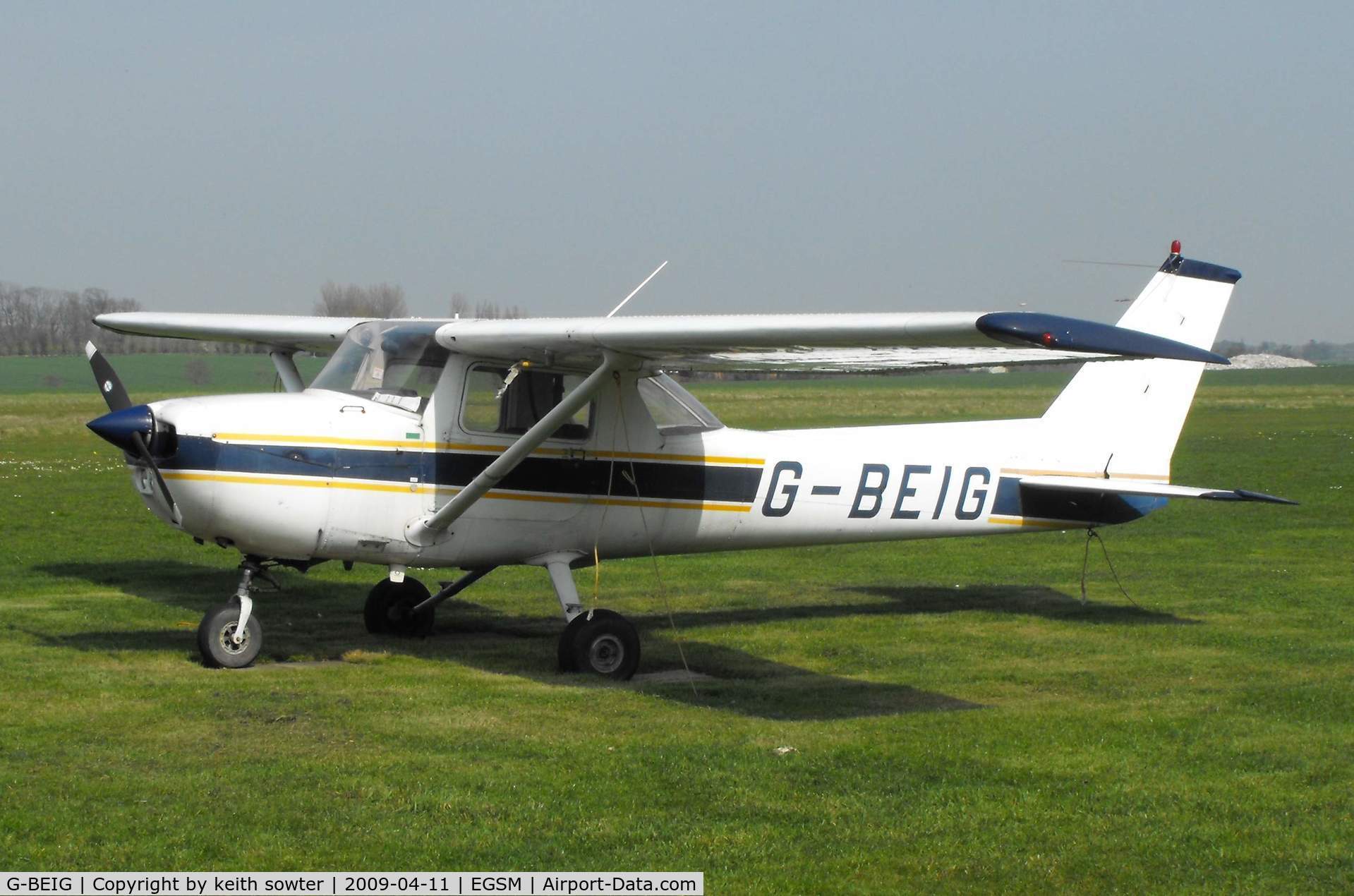 G-BEIG, 1976 Reims F150M C/N 1361, Based aircraft