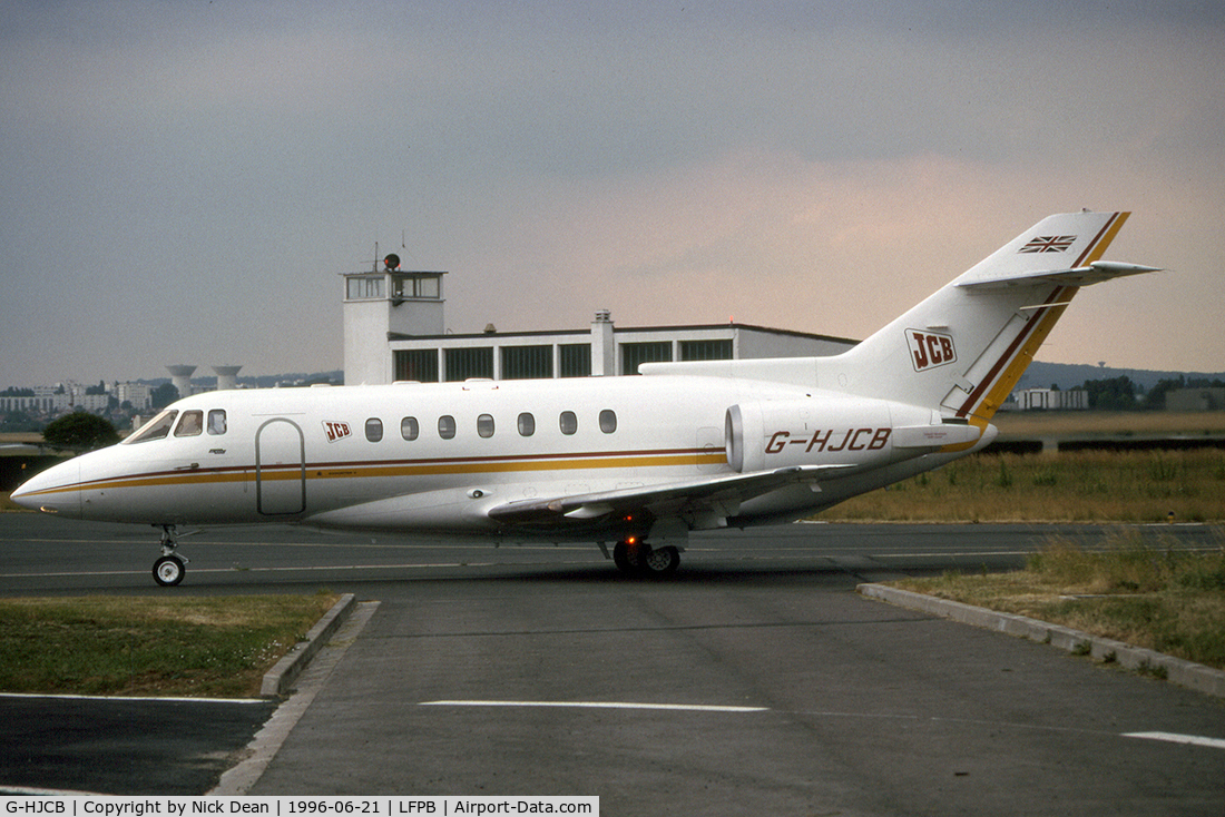 G-HJCB, 1993 British Aerospace BAe.125-1000B C/N 259031, LFPB Paris Le Bourget