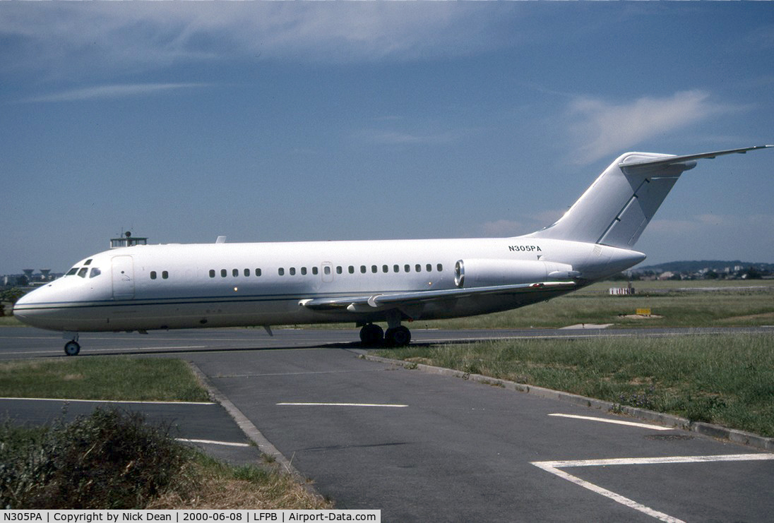 N305PA, 1966 Douglas DC-9-15 C/N 45740, LFPB Paris Le Bourget