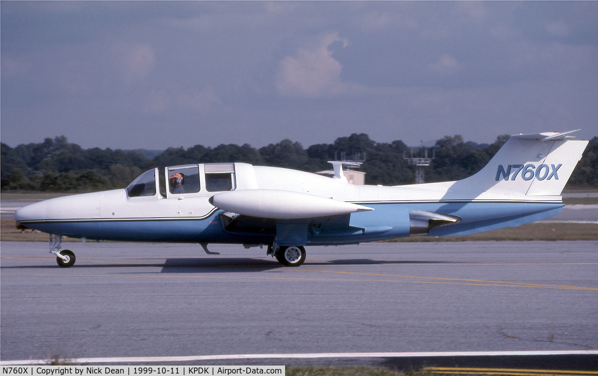 N760X, 1959 Morane-Saulnier MS.760B Paris C/N 0028, KPDK