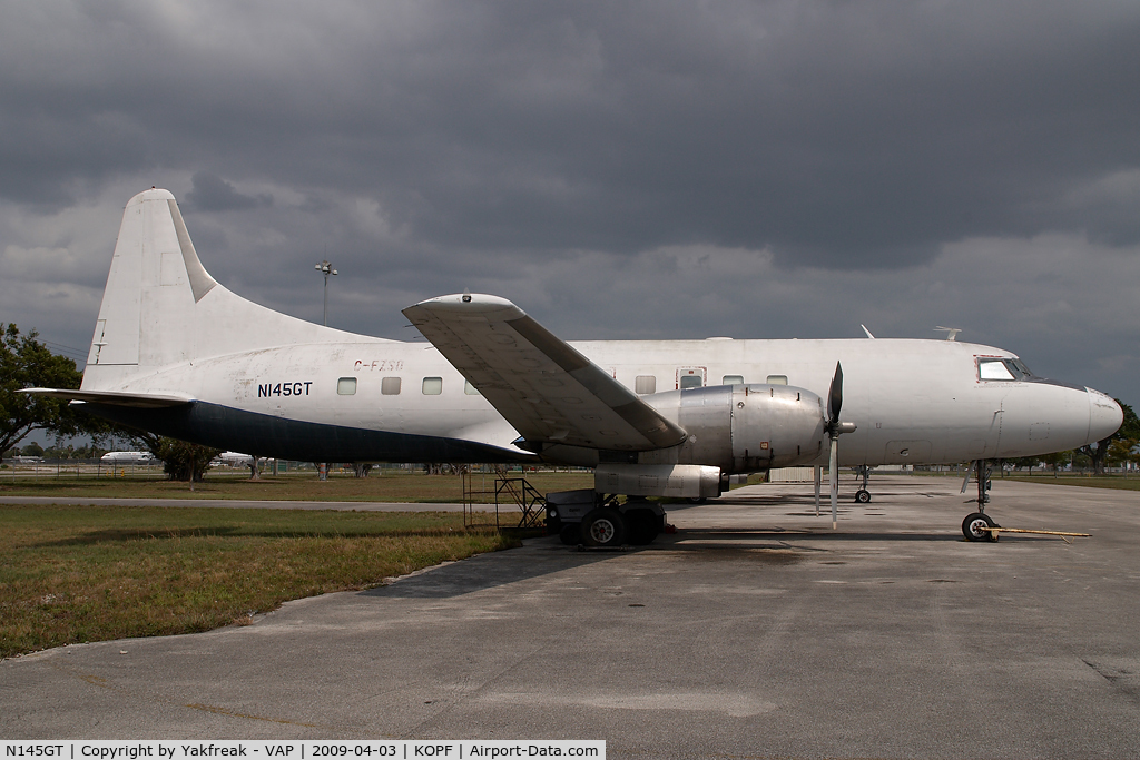 N145GT, 1955 Convair C-131B Samaritan C/N 256, Convair CV340