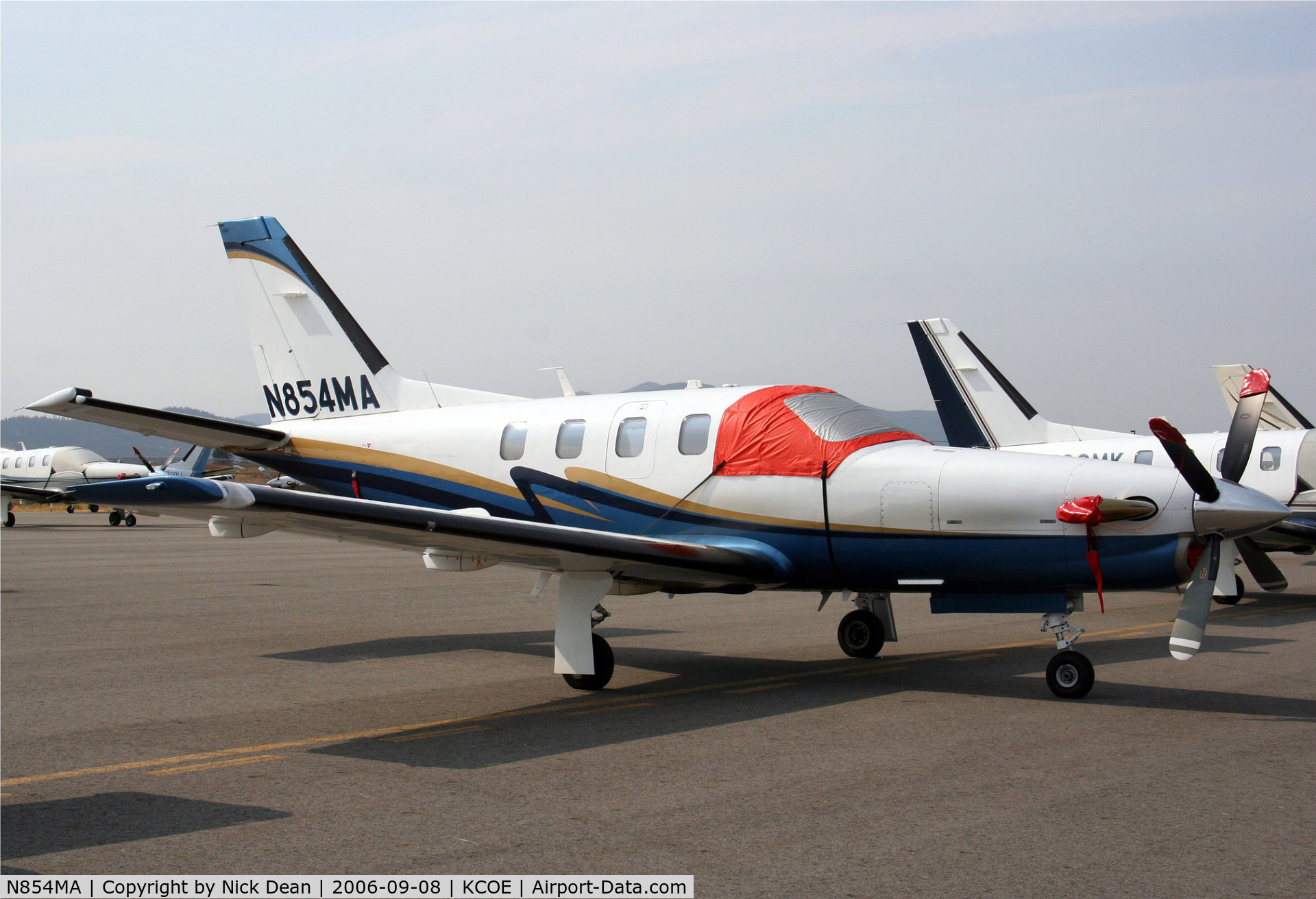 N854MA, Socata TBM-700 C/N 368, KCOE