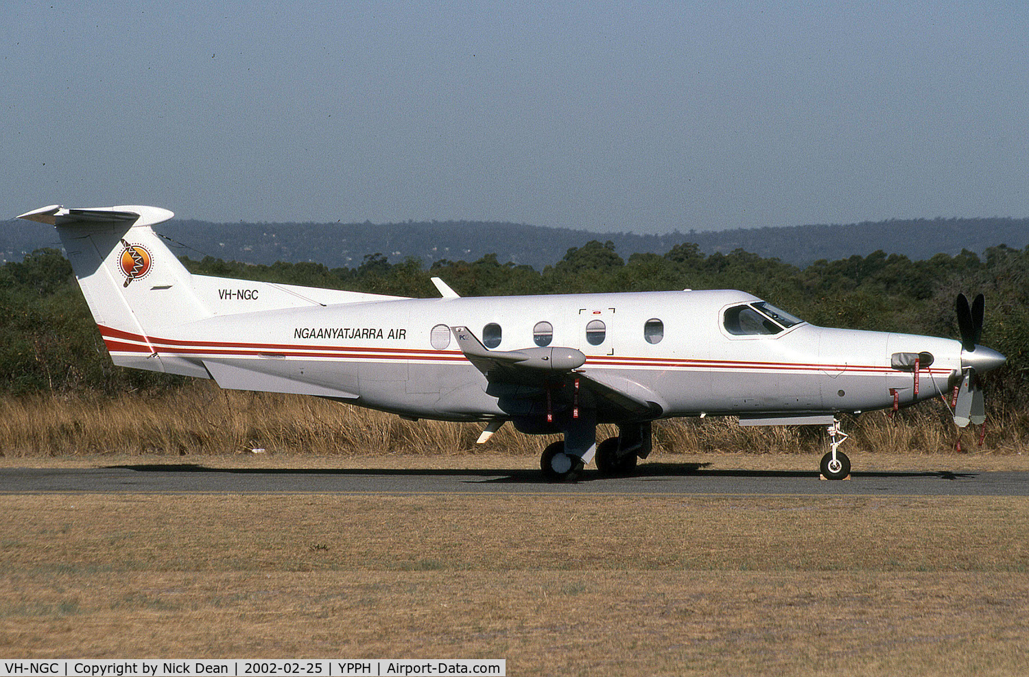 VH-NGC, 1994 Pilatus PC-12/45 C/N 102, YPPH
