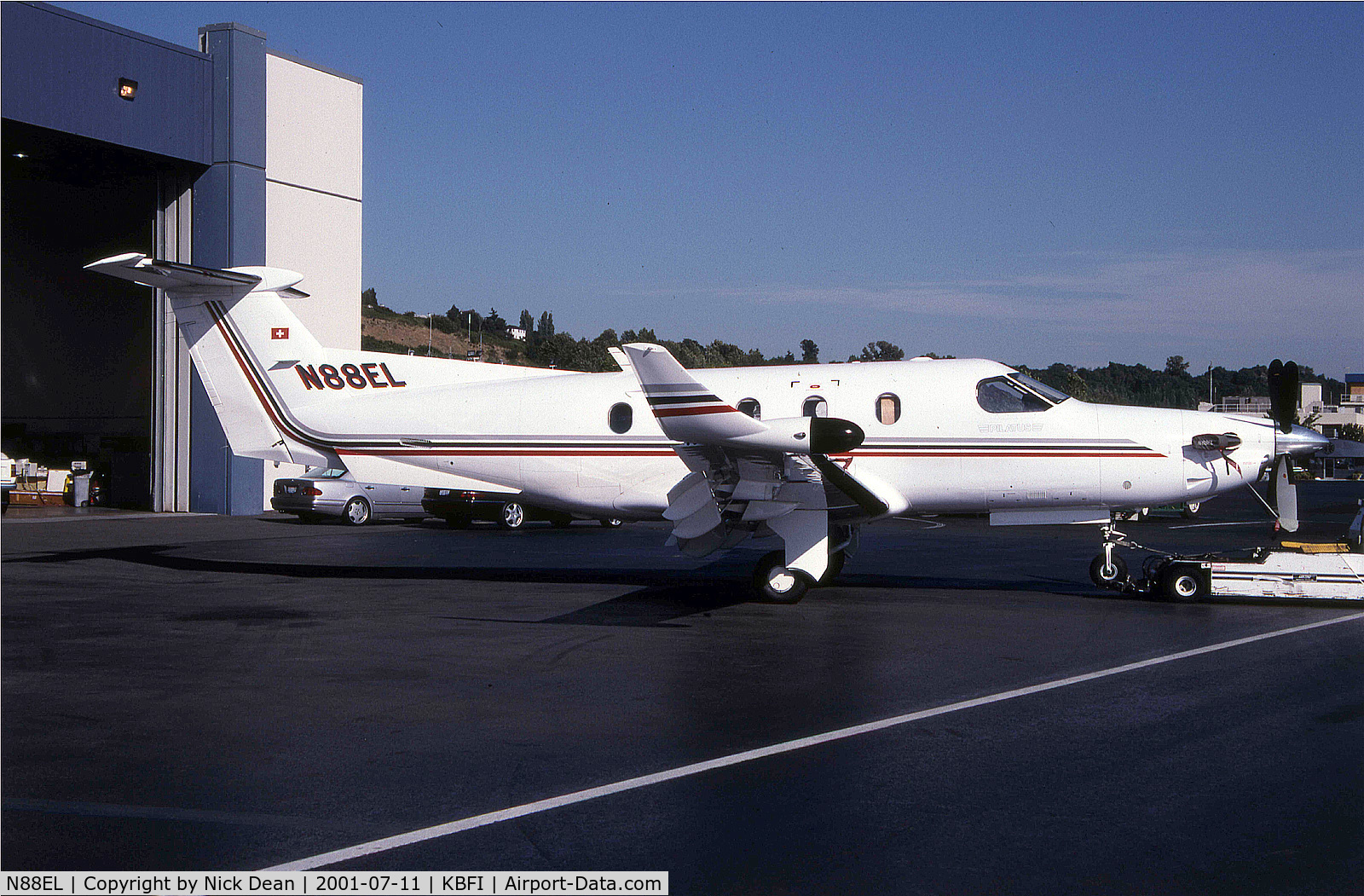 N88EL, 1995 Pilatus PC-12 C/N 131, KBFI