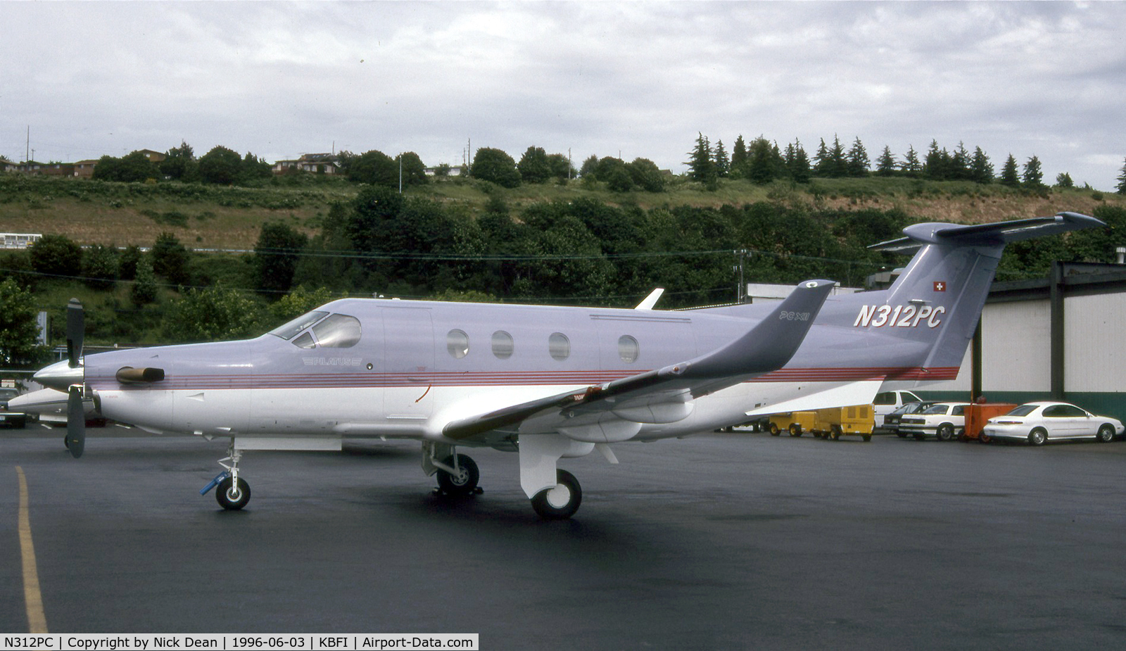 N312PC, 1996 Pilatus PC-12/45 C/N 144, KBFI