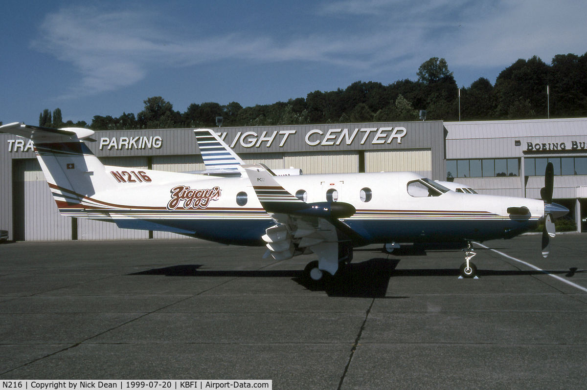 N216, 1997 Pilatus PC-12/45 C/N 194, KBFI