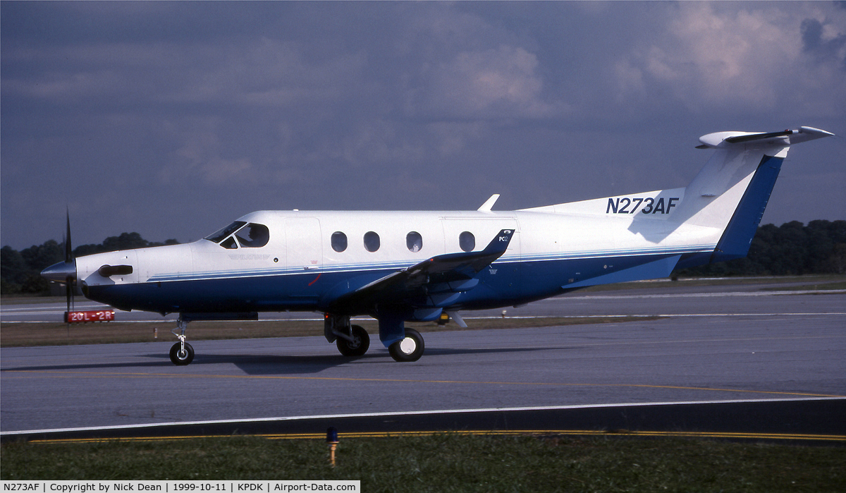 N273AF, 1999 Pilatus PC-12/45 C/N 273, KPDK