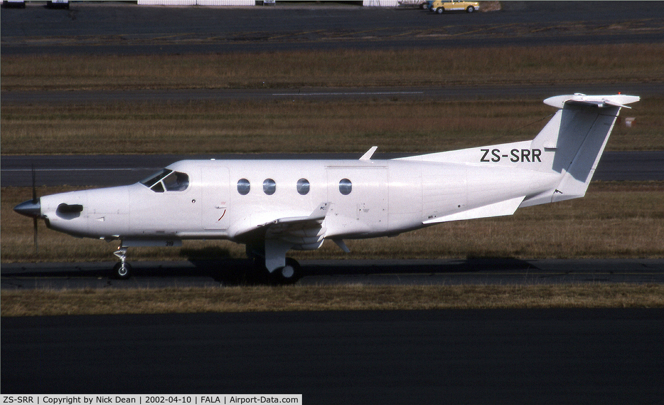 ZS-SRR, 2000 Pilatus PC-12/45 C/N 319, FALA