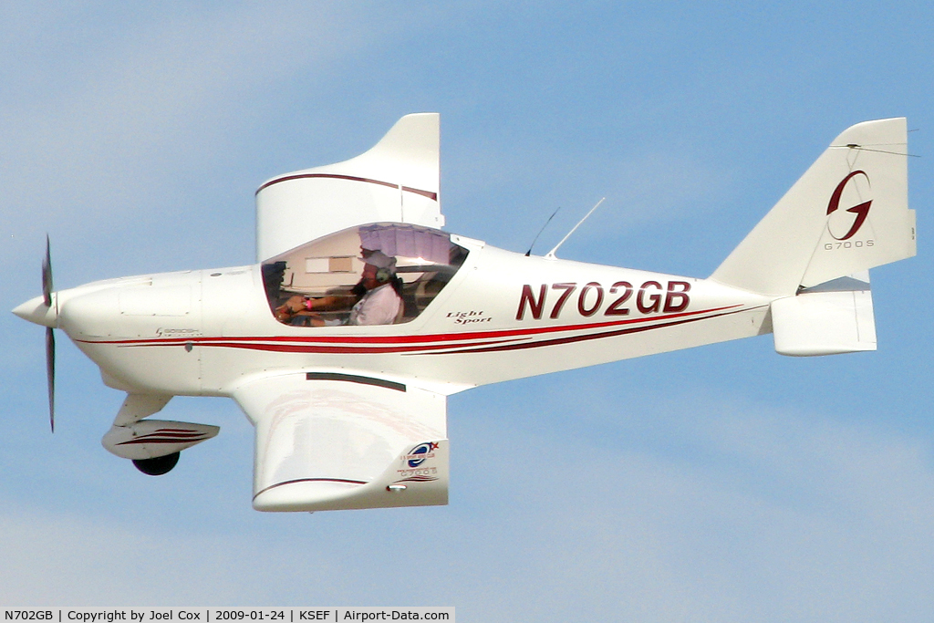 N702GB, 2007 Aero AT-4 LSA C/N AT4-002, Sebring light sport expo