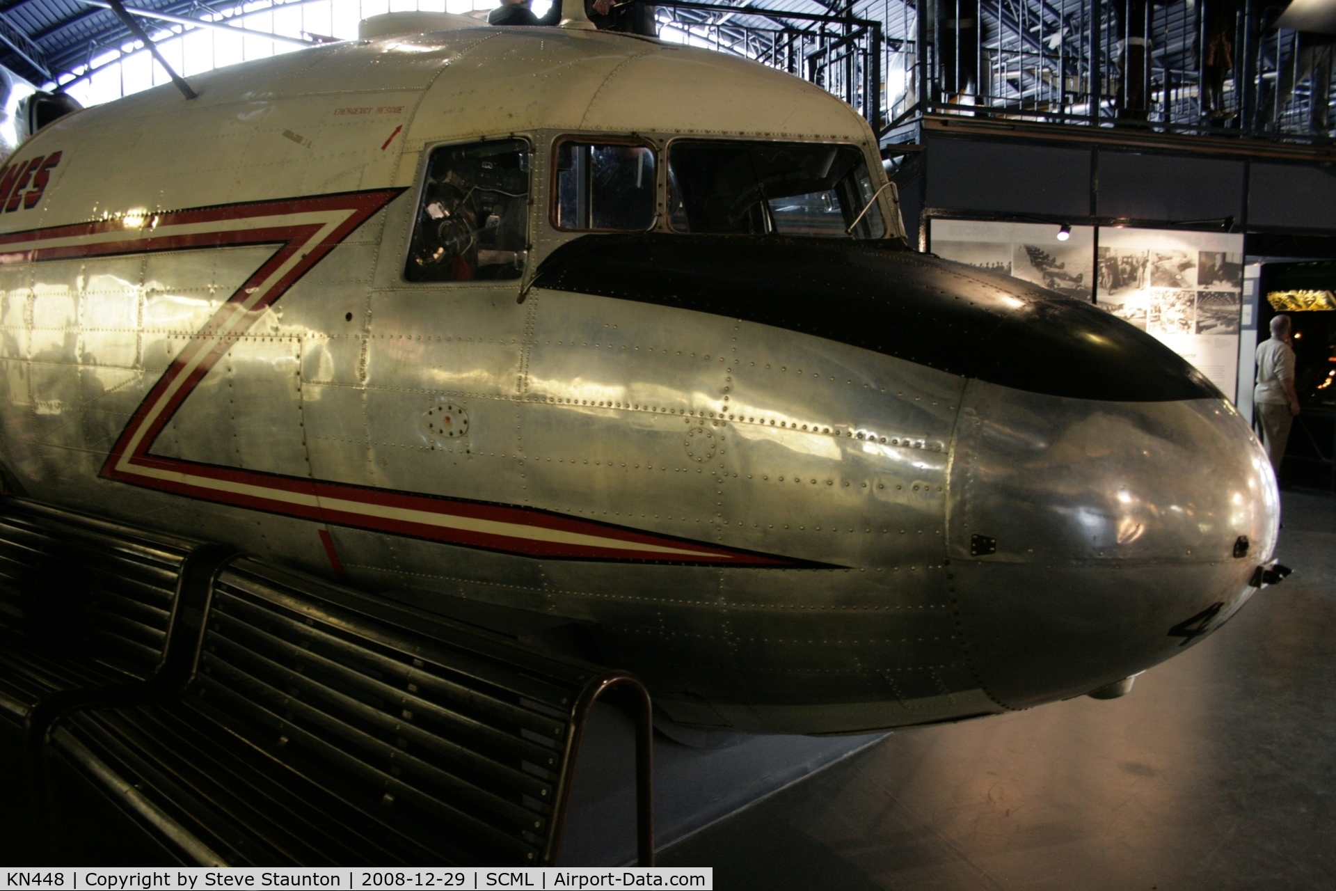 KN448, 1944 Douglas C-47B-30-DK Dakota IV C/N 32918, Taken at the Science Museum, London. December 2008