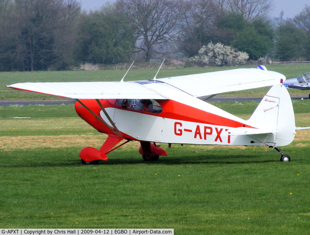 G-APXT, 1956 Piper PA-22-150 Caribbean C/N 22-3854, privately owned