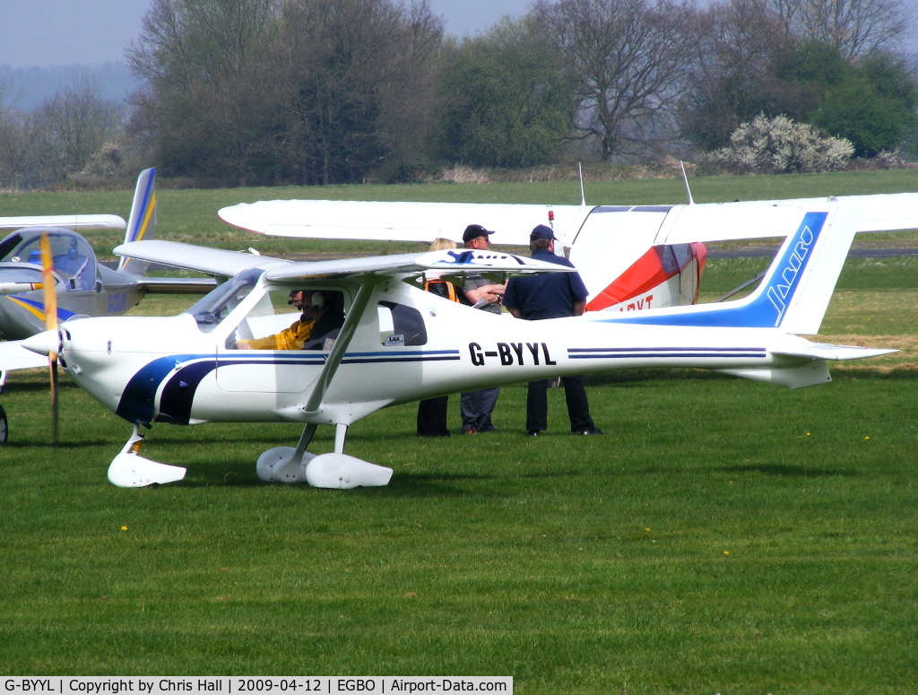 G-BYYL, 2000 Jabiru UL-450 C/N PFA 274A-13480, at the Easter Wings and Wheels Charity fly in, at Halfpenny Green