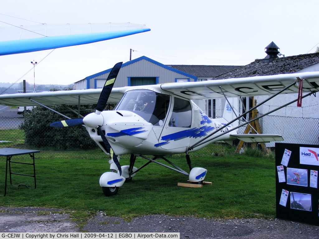 G-CEJW, 2006 Comco Ikarus C42 Cyclone FB80 C/N 0612-6860, privately owned